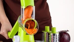 Vegetable Cutter Round Mandoline Slicer Potato Julienne Carrot Grater Cheese