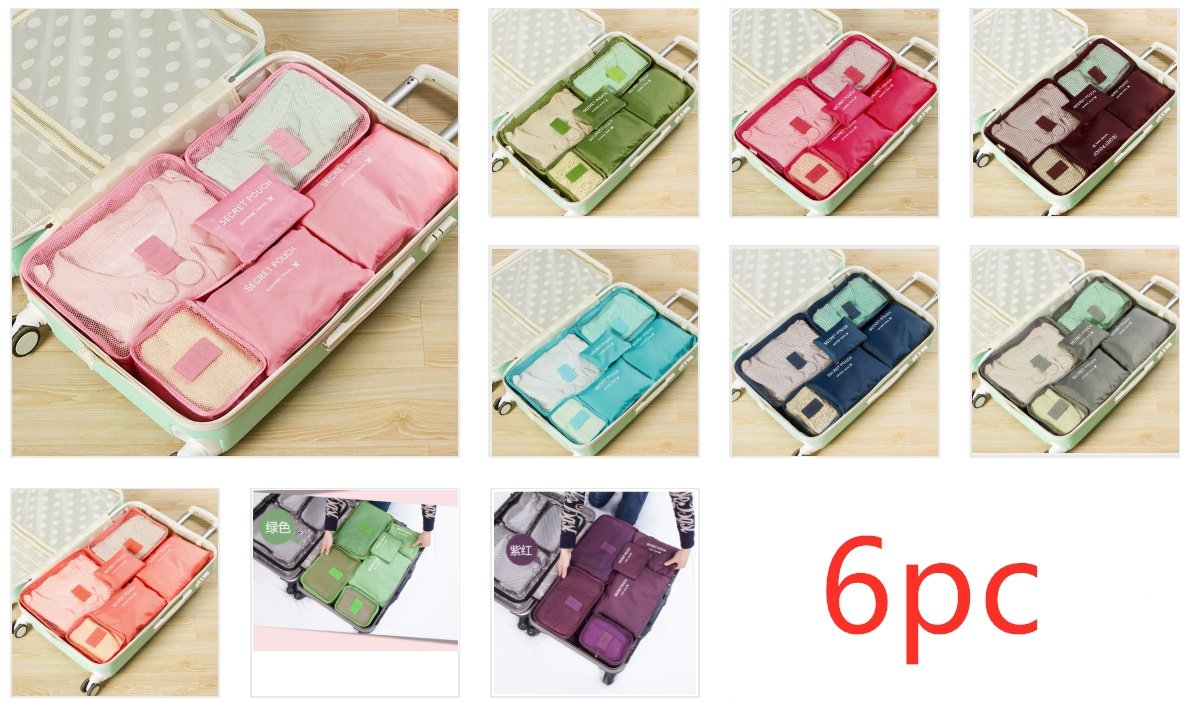 Durable Waterproof Nylon Packing Cube Travel Organizer Bag - Image 7