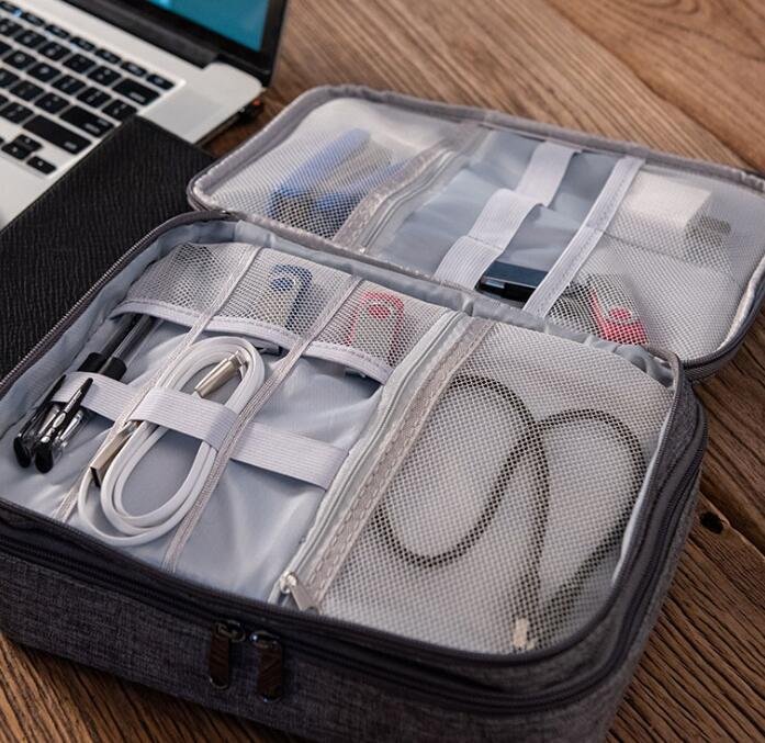 Multifunctional mobile power data cable storage bag - Image 9
