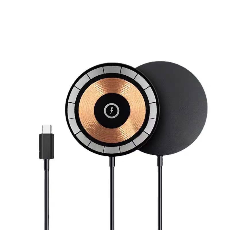 The Qi Wireless Charger 15w Magnetic Wireless Fast Charging Is Suitable For 12, 13, 14, 15 And 16 Mobile Phone Models - Image 4