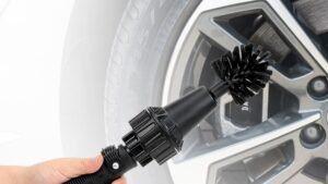 Water-driven Rotary Cleaning Brush Wash Hand-held Water Spray Brush