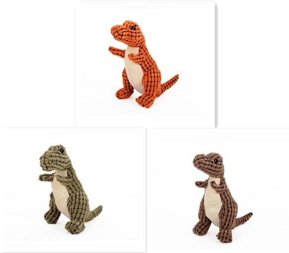 Dinosaur Pet Toys Giant Dogs Pets Interactive Dog Toys For Large Dogs Chew Toys Chihuahua Plush Stuffing Squeakers - Image 6