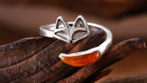 FOX Simple Design Open Adjustable Ring For Women
