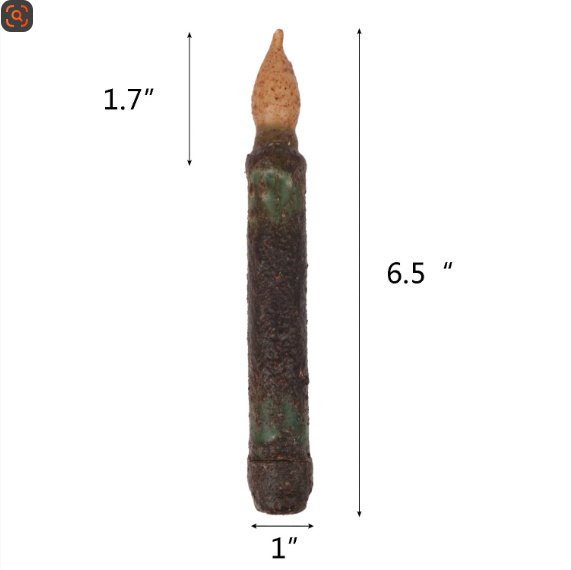 Creative Real Wax Emulational Decoration Layout Timing LED Pole Candle - Image 8