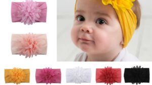 Creative Chiffon Flower Headband Baby Hair Accessories Cute Princess Headband