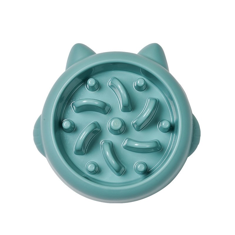 Pet Dog Cat Slow Feeder Bowls Anti Choking Slow Feeder Dish Bowl Home Dog Eating Plate Anti Gulping Bowl Supplies - Image 2