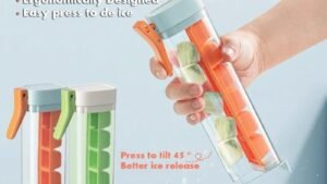 Ice Cube Mold Household Ice Maker Food Grade Press Ice Tray Ice Cube Maker Ice Tray Mold With Storage Box Kitchen Gadget