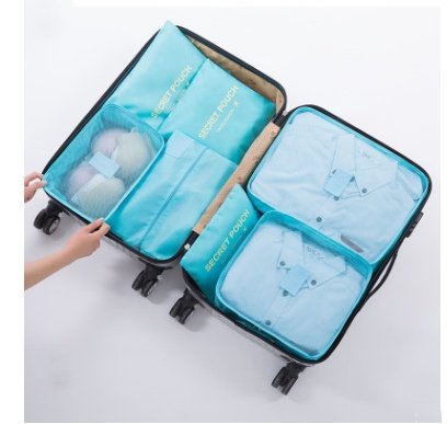 Durable Waterproof Nylon Packing Cube Travel Organizer Bag - Image 5