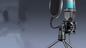 Clear Full RGB Capacitor Esports Gaming Desktop Microphone Computer Microphone