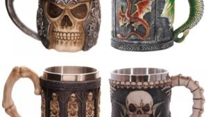 400ML 3D Skull Mugs Coffee