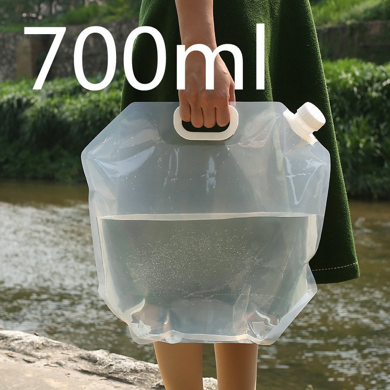 PVC Outdoor Camping Hiking Foldable Portable Water Bags Container - Image 2