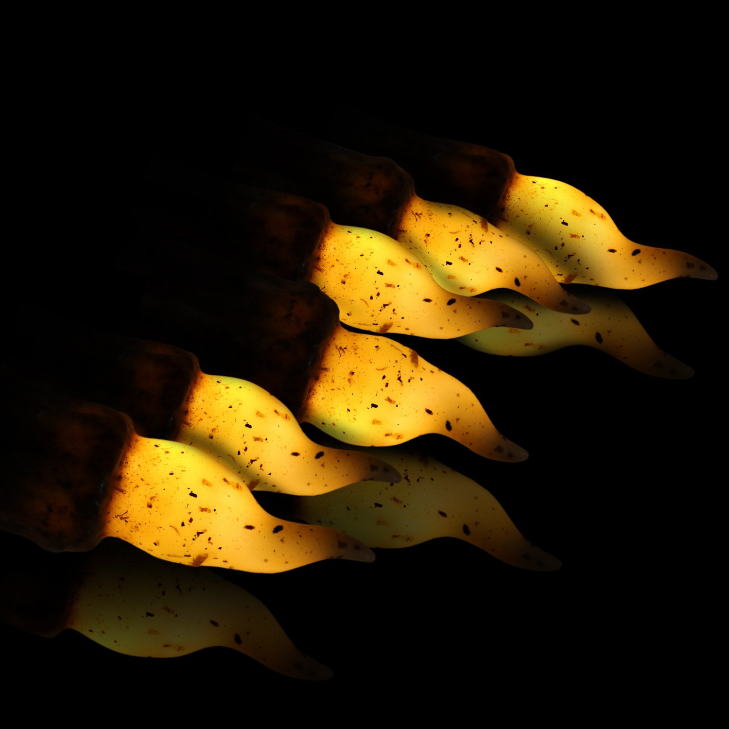 Creative Real Wax Emulational Decoration Layout Timing LED Pole Candle - Image 3