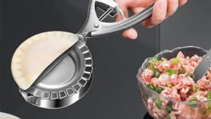 Kitchen Dumpling Mold Stainless Steel Dumpling Machine Pressing Home Baking Tool Skin Press Tool Dumpling Noodle Manual Kitchen Gadgets