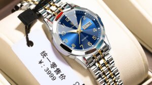 Women's Waterproof Double Calendar Watch