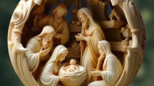 Acrylic 3D Effect Christmas Ornaments