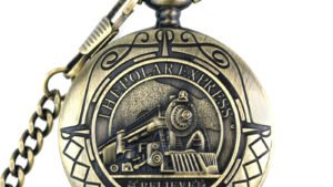 Locomotive Flip Mechanical Pocket Watch Hollow Movement Retro Men And Women Student Old Watch