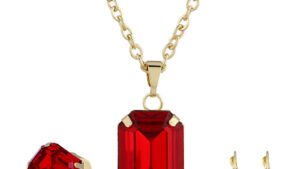 Bridal jewelry European and American jewelry set