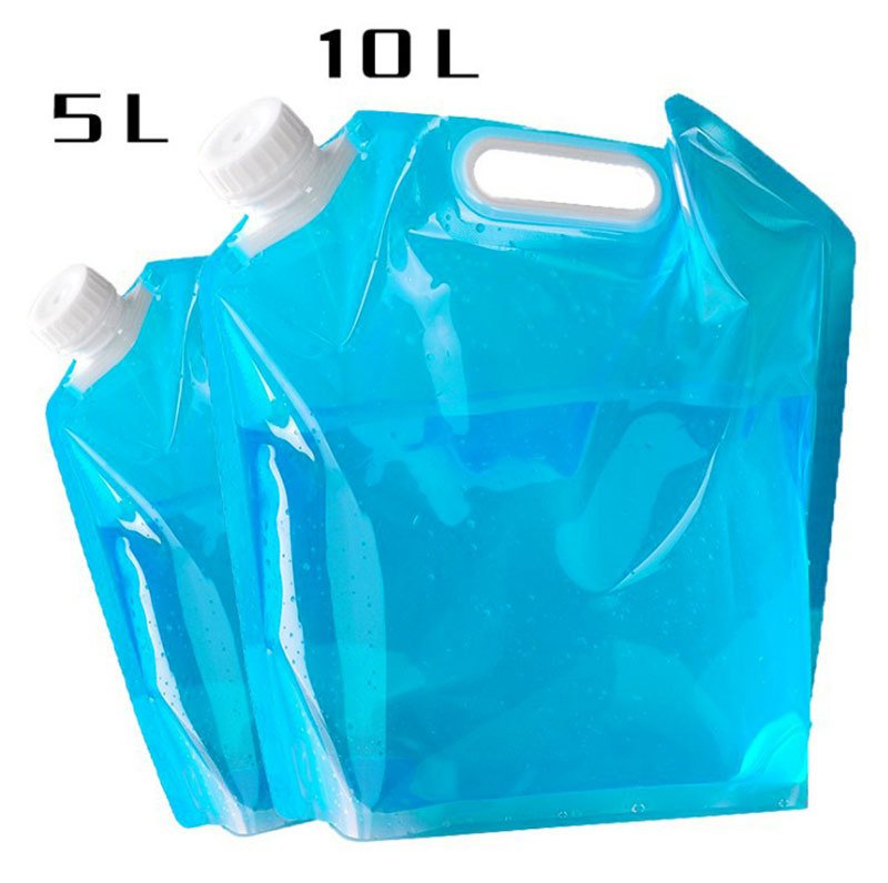PVC Outdoor Camping Hiking Foldable Portable Water Bags Container - Image 4