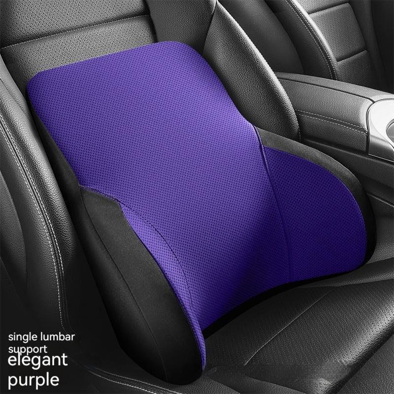 Memory Foam Three-dimensional Hydrophobic Lumbar Support Pillow Oil-proof Light Luxury Comfortable Breathable Car Automotive Headrest - Image 3