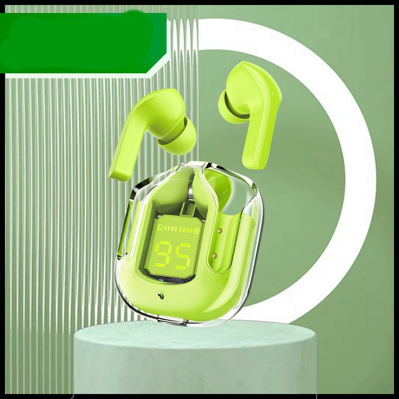 New Mini Transparent Wireless Bluetooth Headset Digital Display ENC Noise Reduction True Wireless Sports Music - Image 8