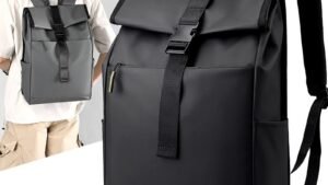 Casual Fashion Backpack For Men Women New Laptop Backpack Oxford Cloth Waterproof Short Distance Travel Backpack Men Black