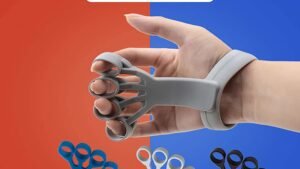 Silicone Grip Device Finger Exercise Stretcher Arthritis Hand Grip Trainer Strengthen Rehabilitation Training To Relieve Pain