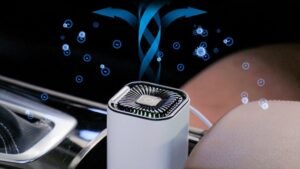 Car Air Purifier Portable Negative Ion Generator Remove Formaldehyde Dust Smoke Air Freshen Washer For Home Car