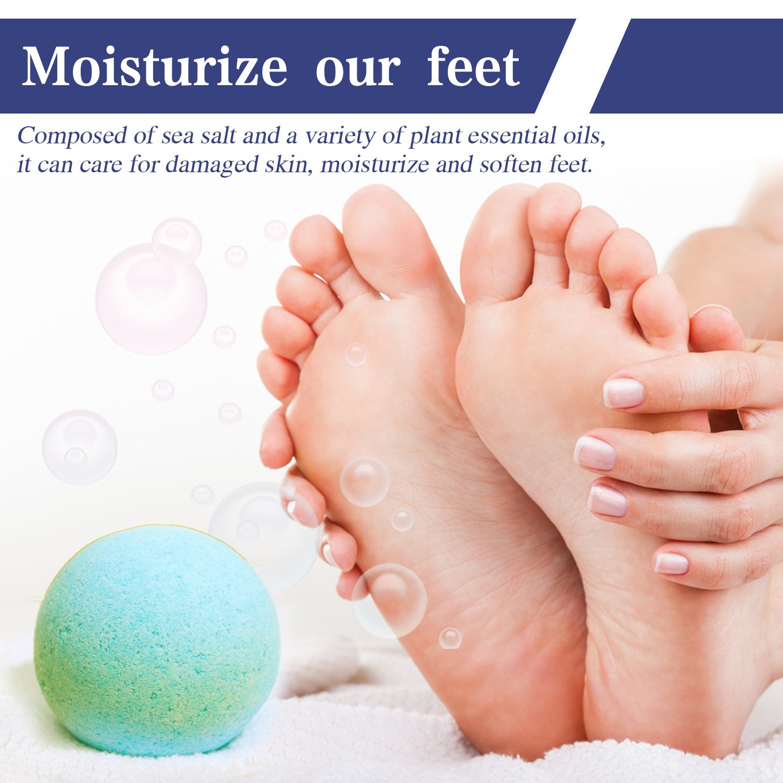 Repair Heel Crack Peeling Moisturizing Foot Care Ball - Image 5