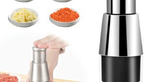 Garlic Crusher Onion Chopper Multipeler Vegetables Chopper Manual Garlic Press Machine Garlic Squeezer Kitchen Gadget
