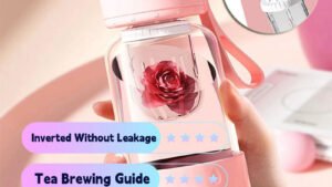 Tea Water Separation Magnetic Glass Water Cup Sealed Without Leakage Glass Tea Water Cup Infuser Tumbler Drinkware Water Bottle With Tea Filter