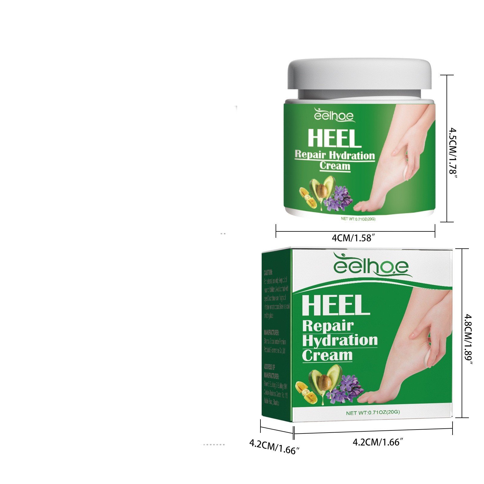 Deep Cleansing Foot Heel Moisturizing Cream - Image 3
