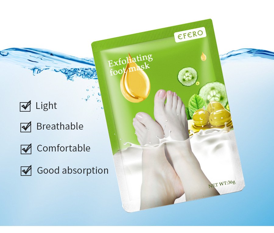 Exfoliating Foot Mask Foot SPA Pedicure Socks Removing Dead Skin Whitening Heels Feet Peeling Anti Cracked Foot Skin Care - Image 3