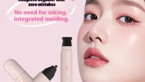 Waterproof Not Smudge Precise Outline Natural Long Lasting Integrated Double-headed Eyeliner Stamp Pen