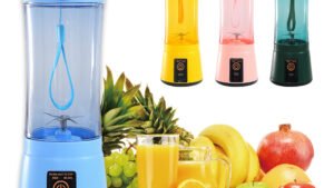 Portable Electric Fruit Juicer Wireless USB Rechargeable Mini Mixer Multifunction Summer Smoothie Blender Machine Kitchen Supplies