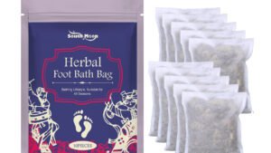 South Moon Herbal Foot Bath Bag Wormwood Extract Foot Soak Pack Gentle Care Foot Bath