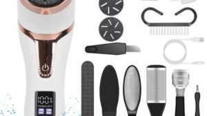 17Pcs Electric Foot Callus Remover