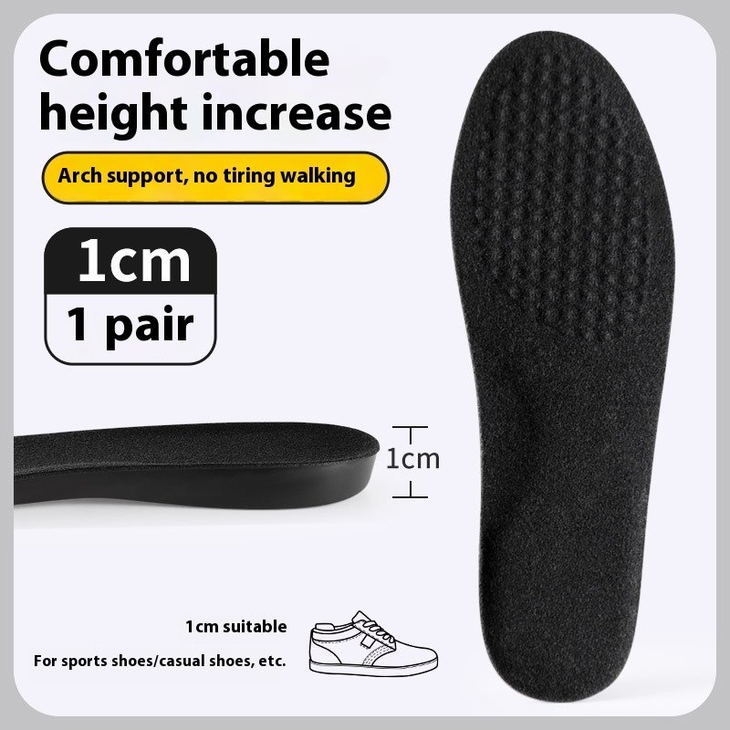 Male Invisible Shock-absorbing Inner Height Increasing Insole - Image 5