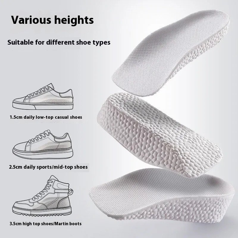 Inner Heightening Shoe Pad Invisible Arch Support Sports Insoles - Image 5