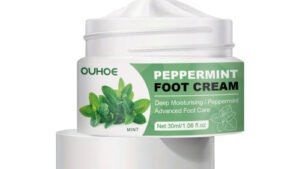 Peppermint Foot Cream, Repair The Foot Prevent Weather-Shack Desquamate Cracked Heels Moisturize Foot Care Cream