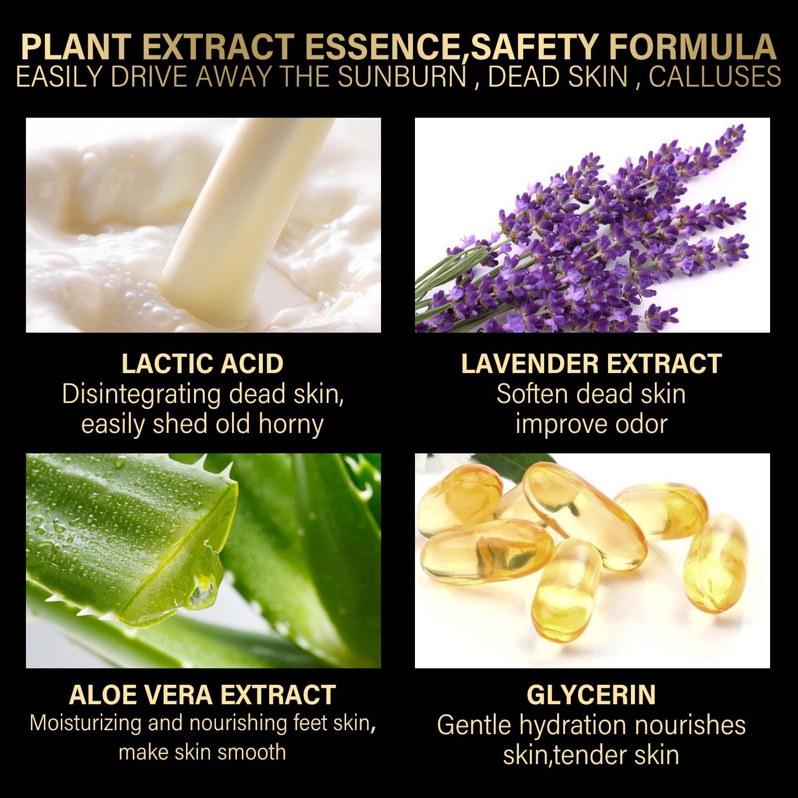 Lavender Exfoliating Foot Mask Exfoliating Foot Care Hydrating, Hydrating, Anti-chapping And Moisturizing Skin - Image 2