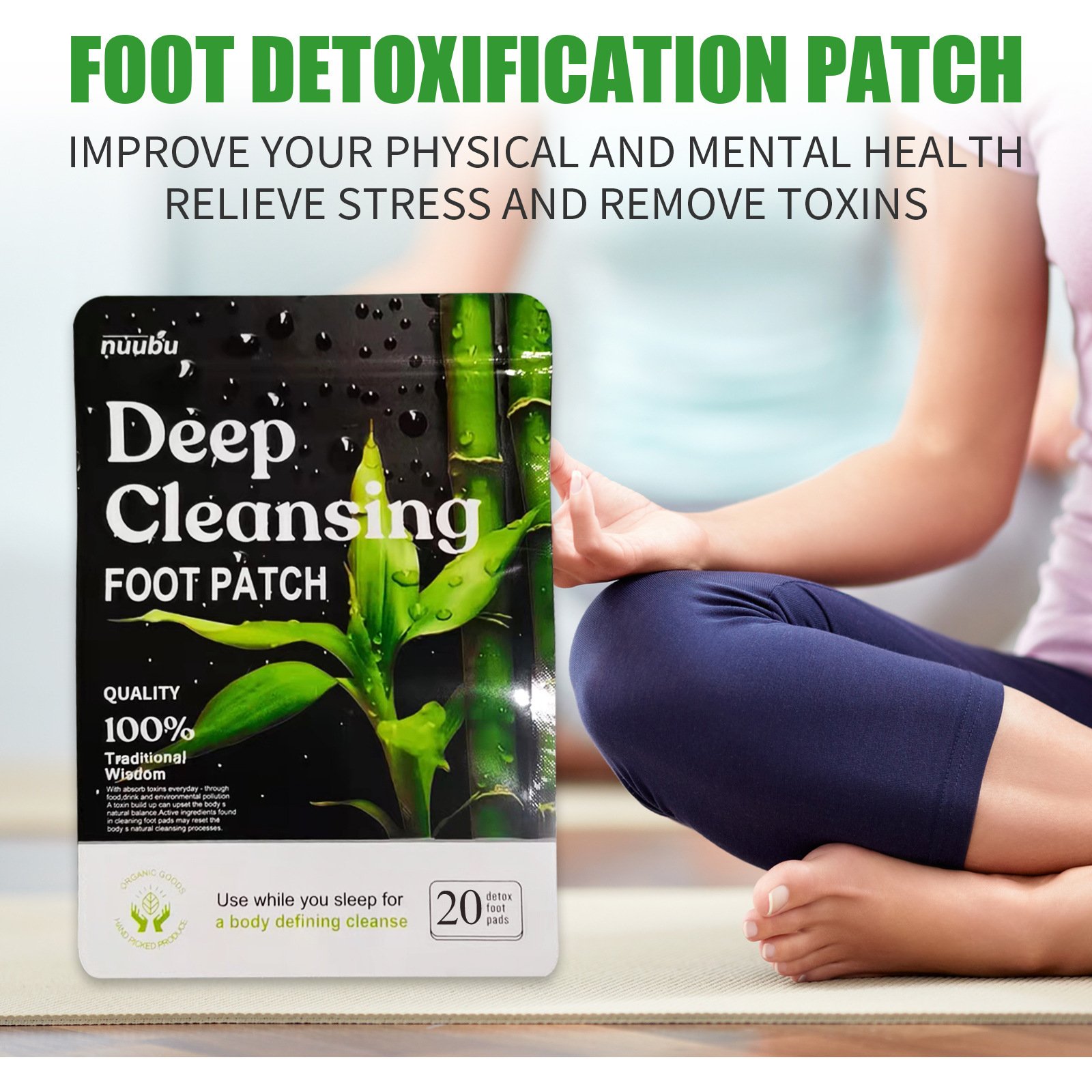 Natural Foot Patch Relieves Body Pressure - Image 4