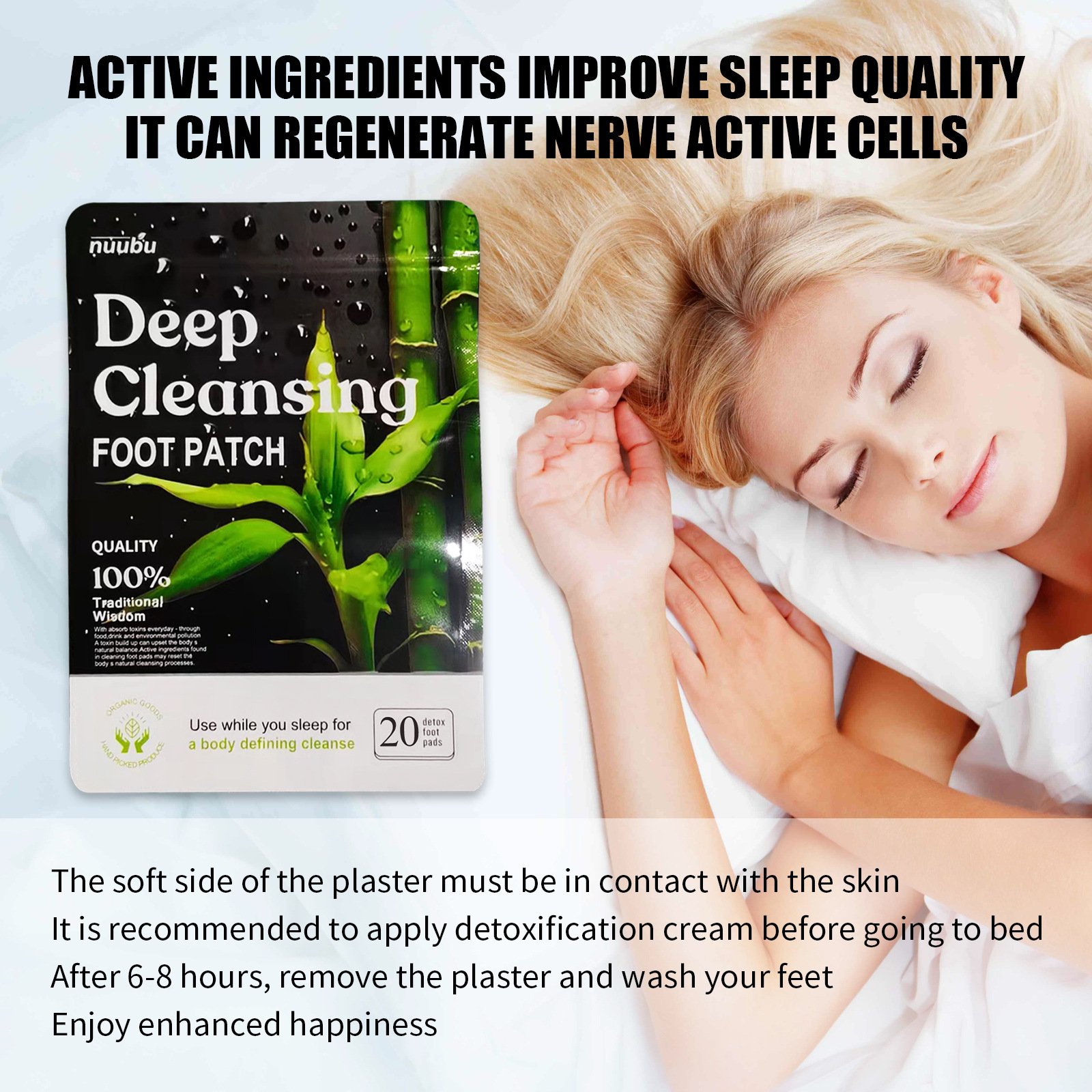 Natural Foot Patch Relieves Body Pressure - Image 2