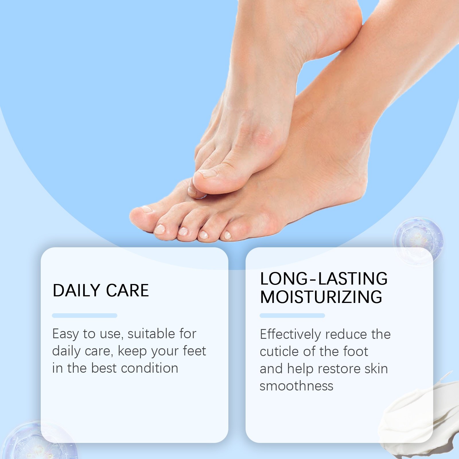 Urea Moisturizing Foot Repair Cream, Moisturizing Foot Moisturizing Hydrating Urea Foot Cream Tender Care - Image 4