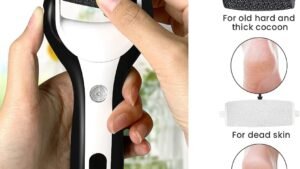 Waterproof Magnetic Rechargeable Electric Foot Grinder