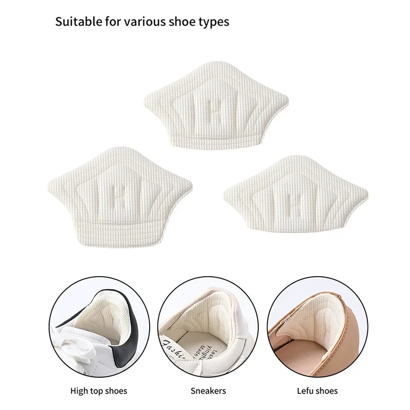 Insoles Patch Heel Pads for Sport Shoes Back Sticker Adjustable Size Antiwear Feet Pad Cushion Insert Insole - Image 2