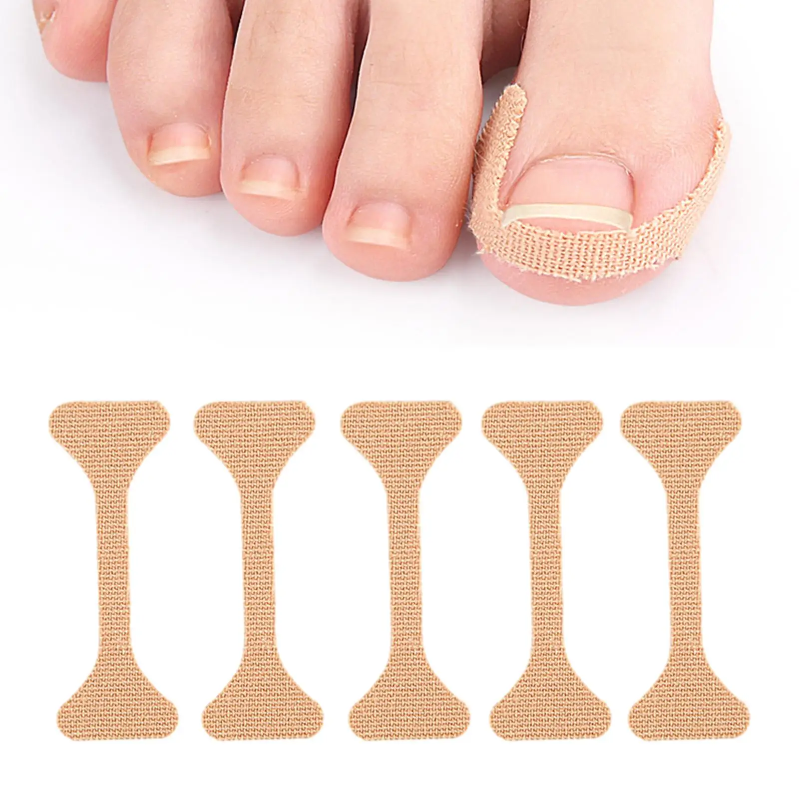 Ingrown Toenail Corrector Stickers Convenient to Use Elastic Ingrown Toenail Corrector Patch for Adults Men Women Female Male - Image 3