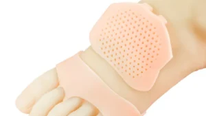 Honeycomb Forefoot Pad Breathable Toe Split Pad Sebs Forefoot Protection Decompression Anti-wear Pad High Heel Insoles Inserts