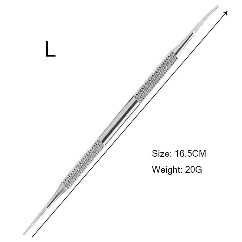 Toe Nail File Foot Nail Care Hook Ingrown Double Ended Ingrown Toe Correction Lifter File Manicure Pedicure Toenails Clean Tool - Image 7