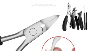 1PCS Nail Clipper Set For Par Ingrown Toenail Podiatry Correction Nippers Pedicure Tool Manicure Knife Dead Skin Scissors