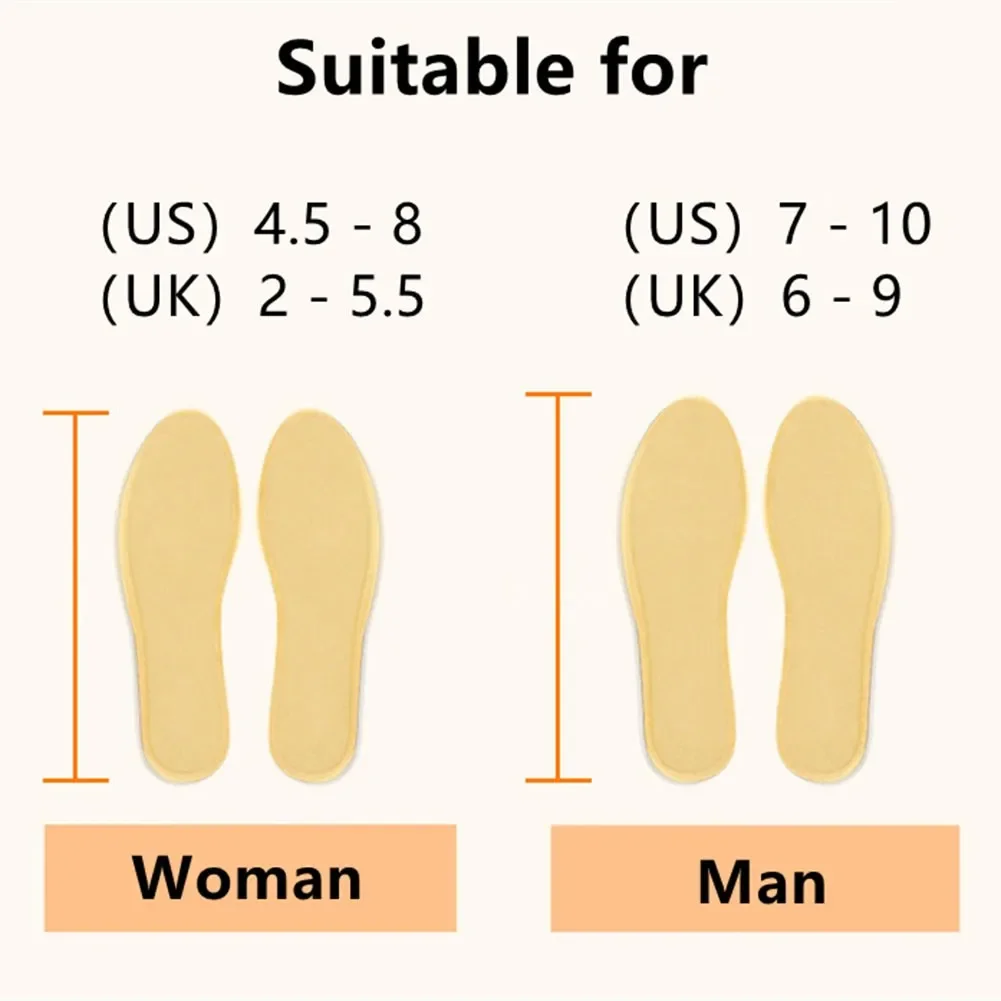 12 Hours Heated Shoe Insoles Men Women Universal Winter Heater Self-Heating Breathable Foot Patch Pad Outdoor Sport Feet Warmer - Image 3